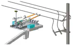 A teleoperated robotic hot stick platform for the overhead live powerline maintenance tasks